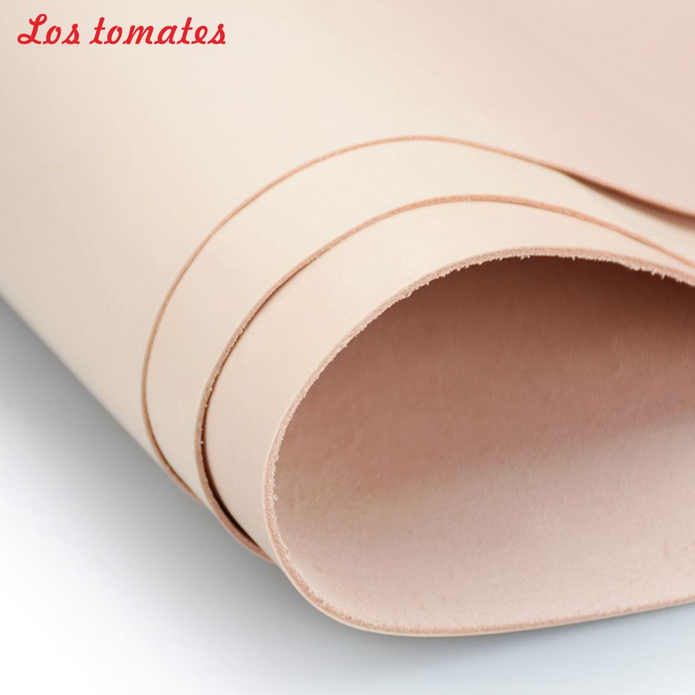 Veg Tan Leather Hide - 植物タンニンなめし牛革素材、本革、DIYアート、レザークラフト、縫製用本革生地