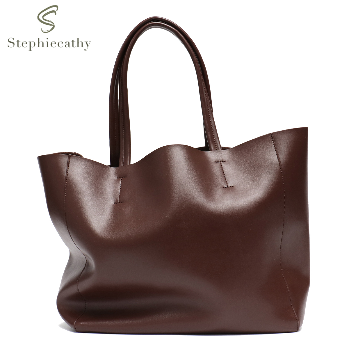 Leather Workshop - 女性のための大容量のトートバッグ,カジュアル,日常,クラシックなデザイン,作業,大学,ショッピング,ラップトップ,女性のためのファッショナブル