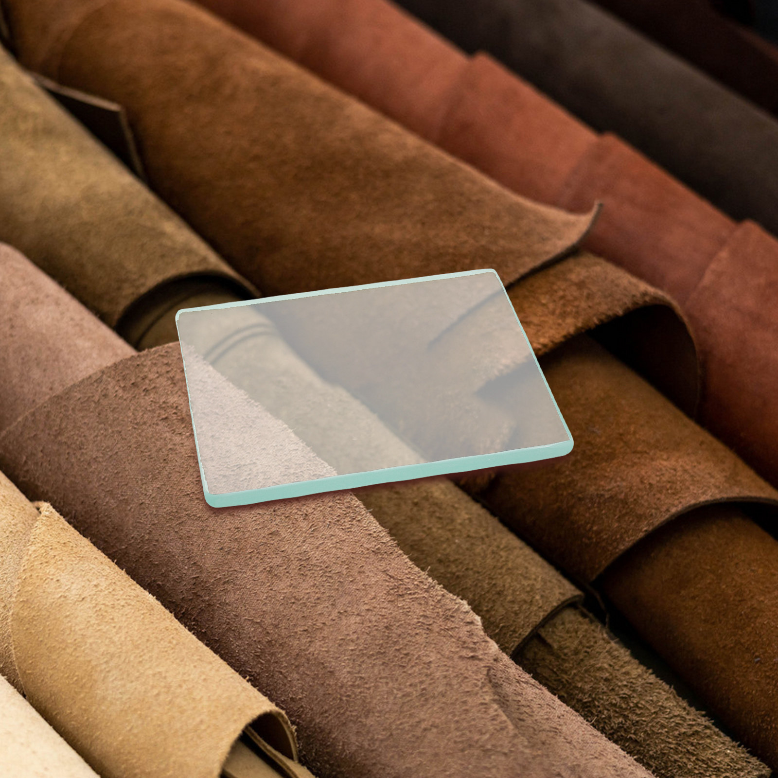 強化ガラス製スムースバック研磨プレート、丸みを帯びたエッジ研 - Leatherworker Block のレビューと価格