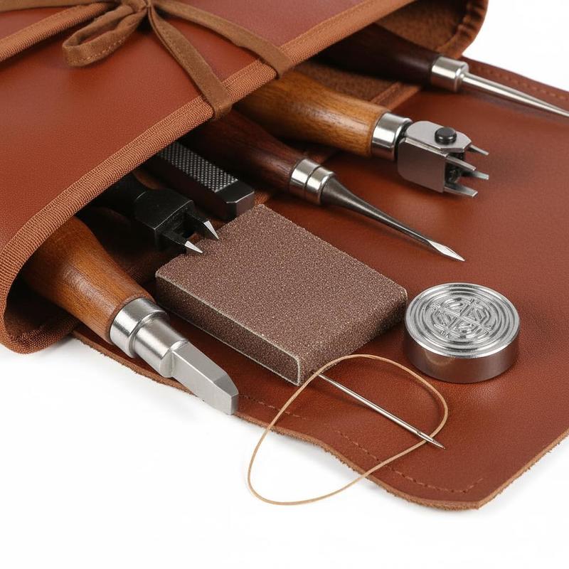 72個入り革工芸用品セット 10x6x2インチ DIYプロジ - Leather Workshop のレビューと価格
