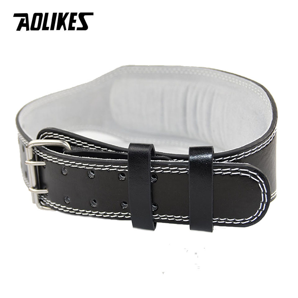 AOLIKES 新しいワイド重量挙げベルトボディービルフィッ - Leather Workout Belt のレビューと価格
