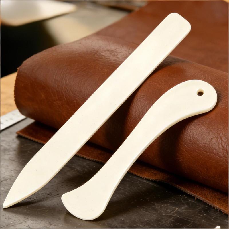 レザークラフトボーンフォルダー2個入り 手縫いツール スコア - Leather Workshop のレビューと価格