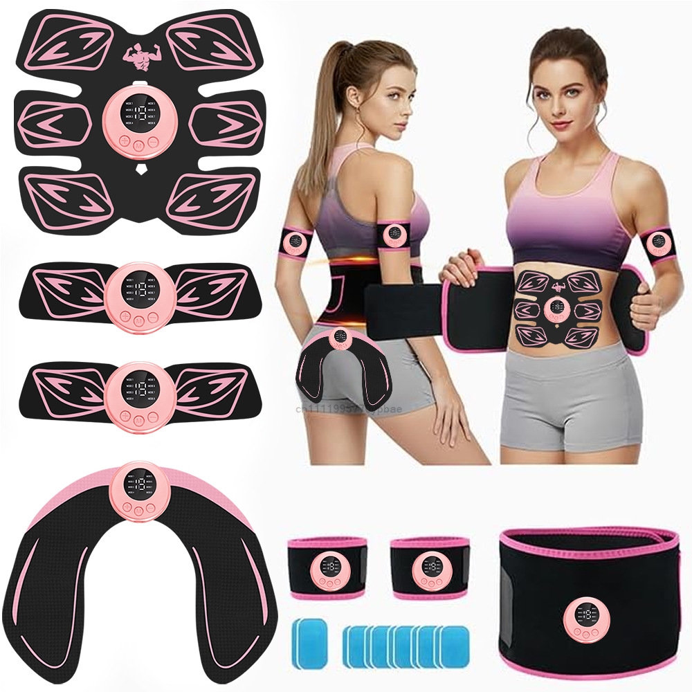 EMS 筋肉刺激装置 - 腹筋トレーナー 腹筋トーニングベル - Leather Workout Belt のレビューと価格