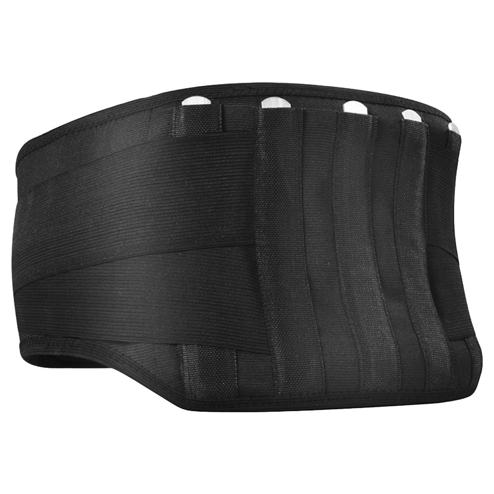 調整可能な腰痛緩和用腰部サポートベルト、4本のスチールストリ - Leather Workout Belt のレビューと価格