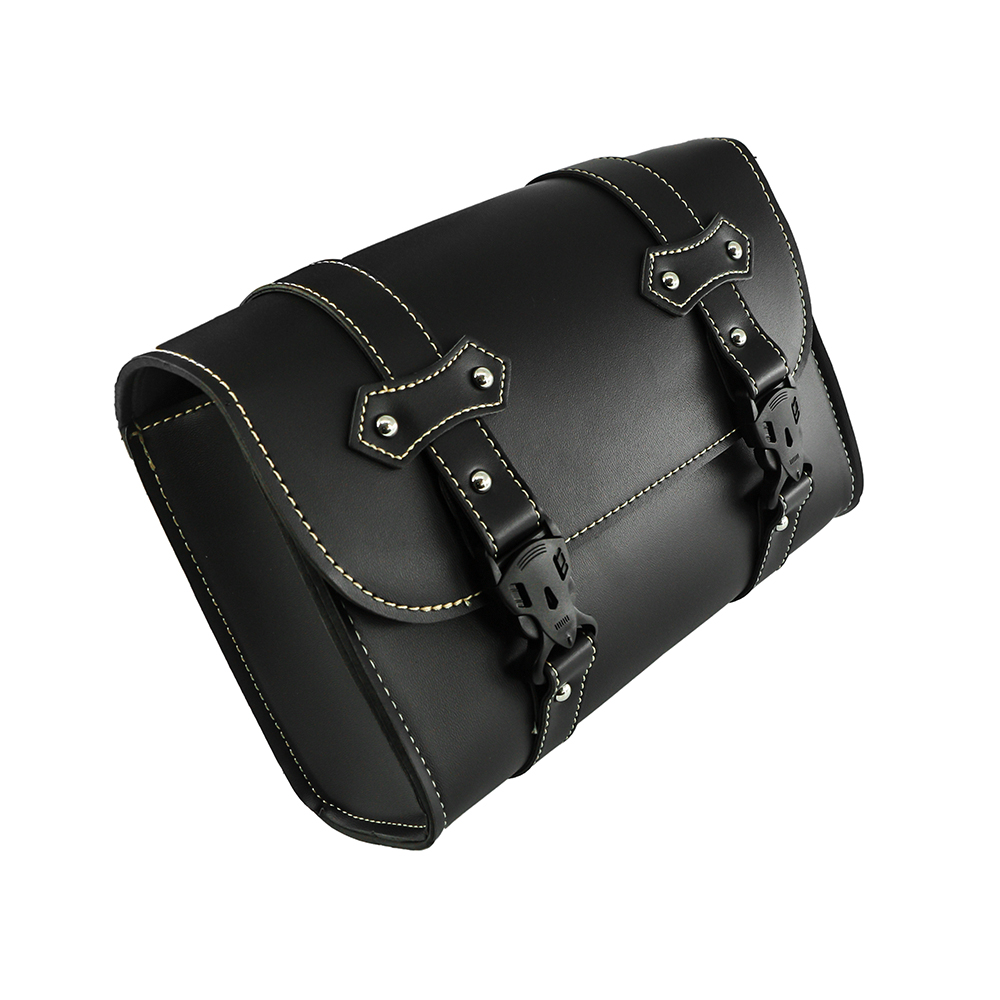 オートバイ用PUレザーバッグ,フロントフォークバッグ,サイド - Leather Workshop のレビューと価格