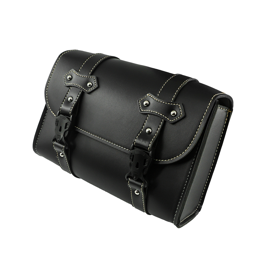 オートバイ用PUレザーバッグ,フロントフォークバッグ,サイド - Leather Workshop のレビューと価格