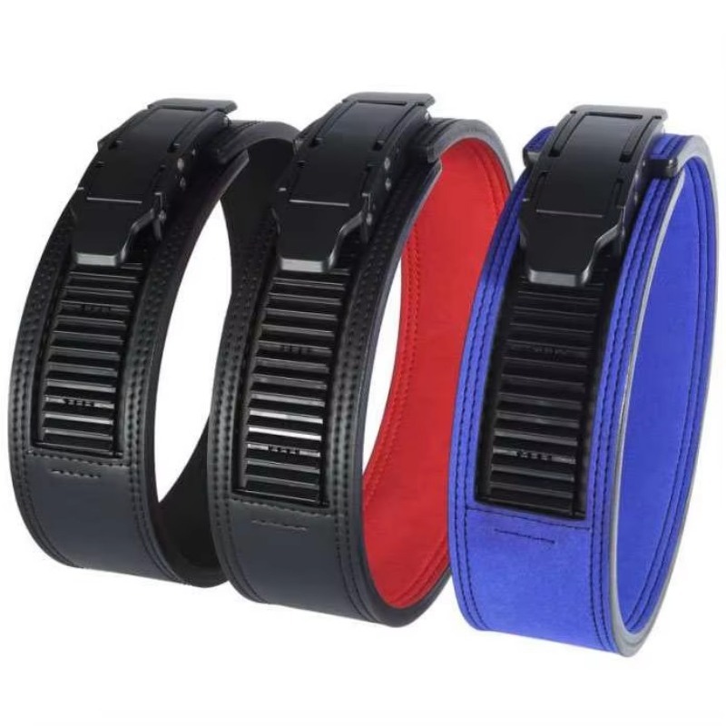 新デザインPRジムウエストワークアウトバーフィットネスベルト - Leather Workout Belt のレビューと価格