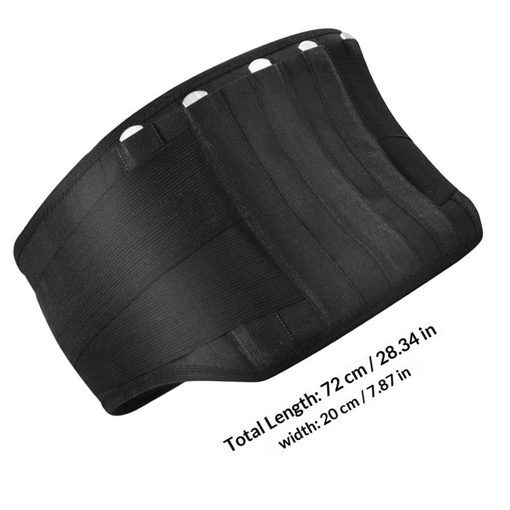 プレミアム腰痛緩和用腰部サポートベルト、調整可能なランバーサ - Leather Workout Belt のレビューと価格