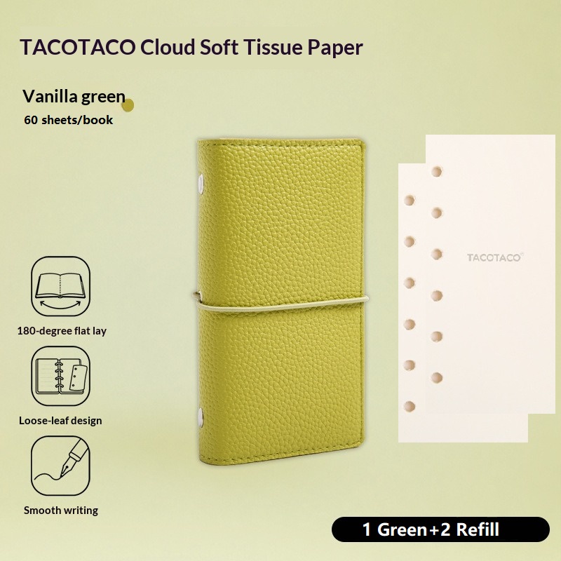 TACOTACO A7 リフィル可能なPUレザーノート、防水 - Leatherwork Plans のレビューと価格