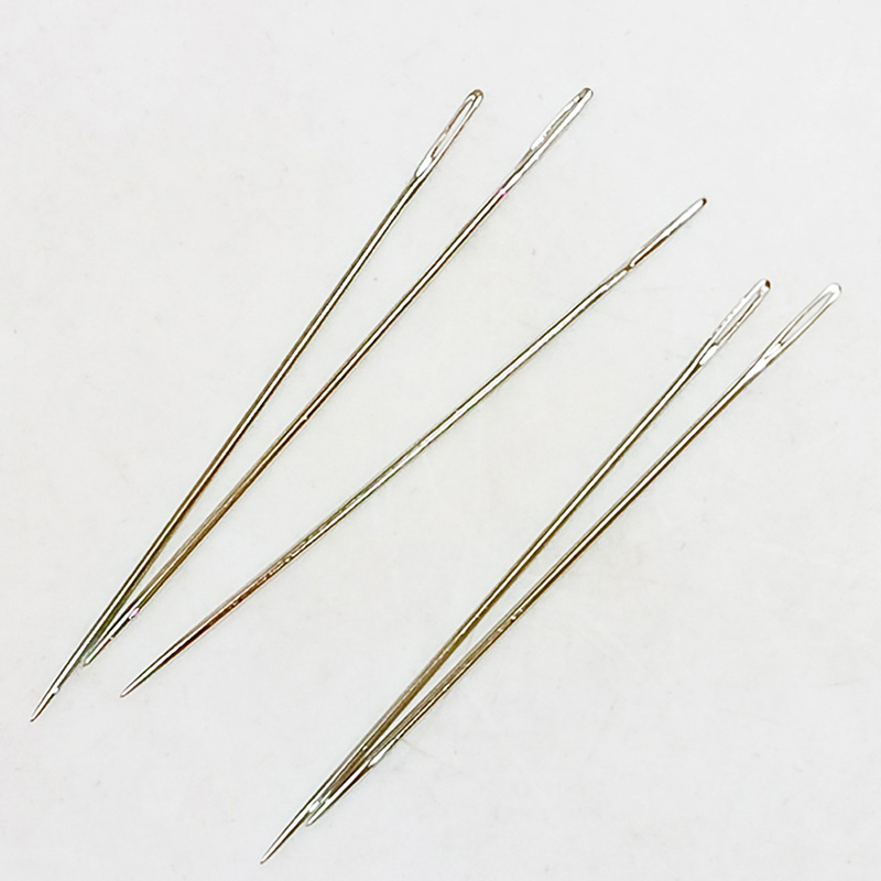縫製用の大きな目のステッチ針、手作りの革針、鋼の糸編み針、縫 - Leatherwork Needles のレビューと価格