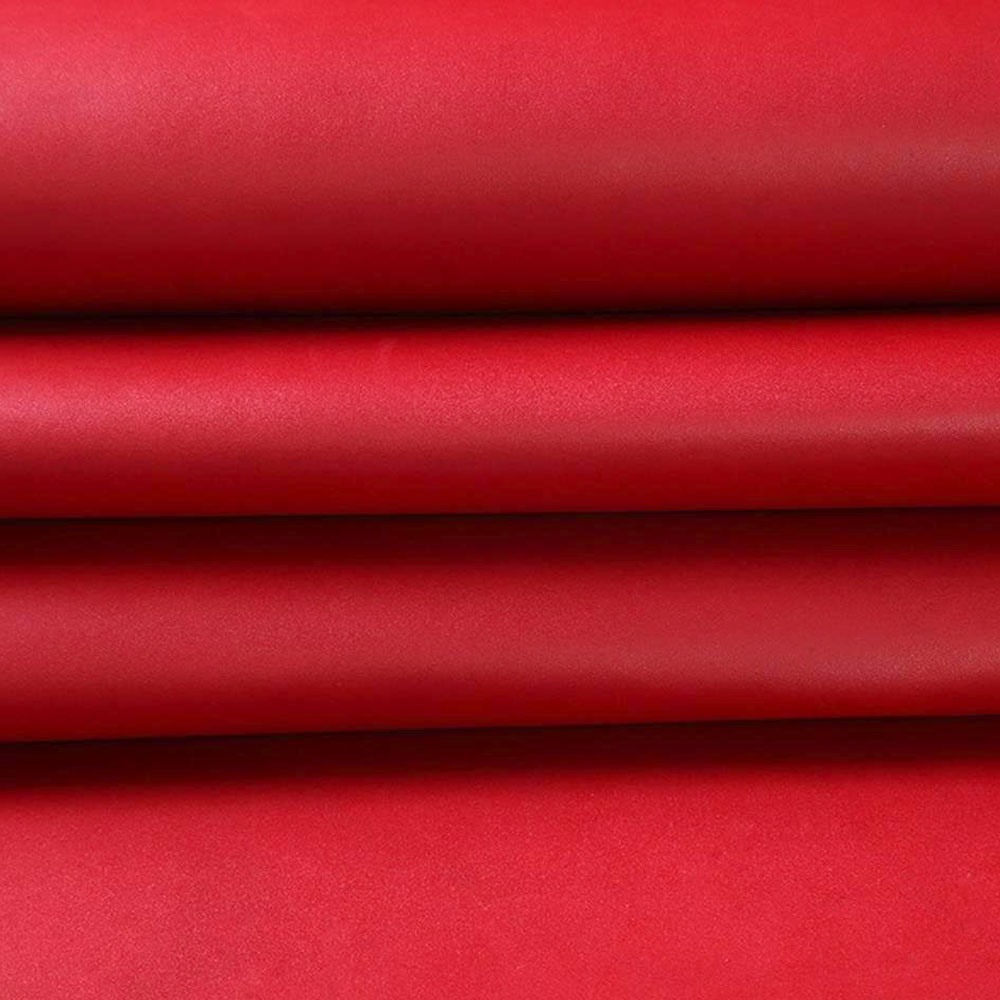 牛革 厚革 本革 2mm 赤色 上質革 バッグ 財布 靴用  - Veg Tan Leather Hide のレビューと価格