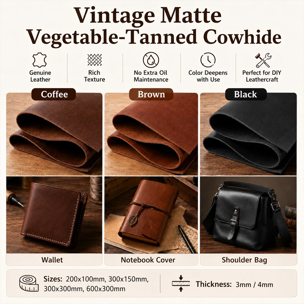 1枚のベジタブルタン加工牛革シート、フルグレインナチュラルマ - Veg Tan Leather Hide のレビューと価格