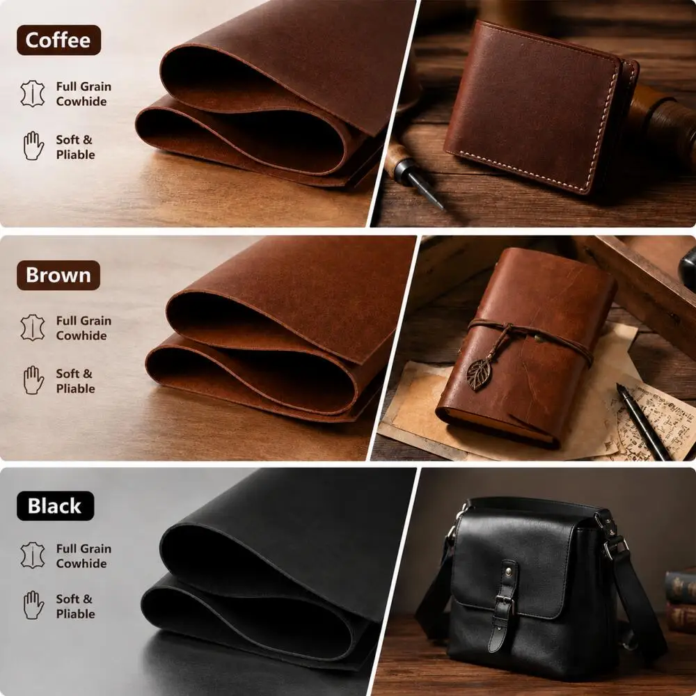 1枚のベジタブルタン加工牛革シート、フルグレインナチュラルマ - Veg Tan Leather Hide のレビューと価格